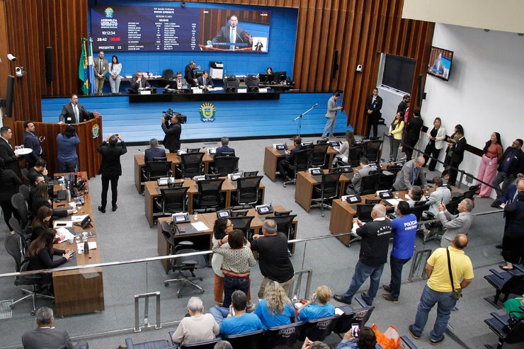Imagem: Sessão ordinária é realizada no plenário a partir das 9h e é aberta à imprensa e à participação de toda sociedade