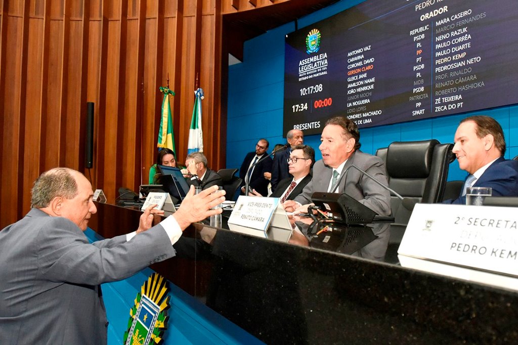 Imagem: Sessões são transmitidas ao vivo pelos canais oficiais da ALEMS