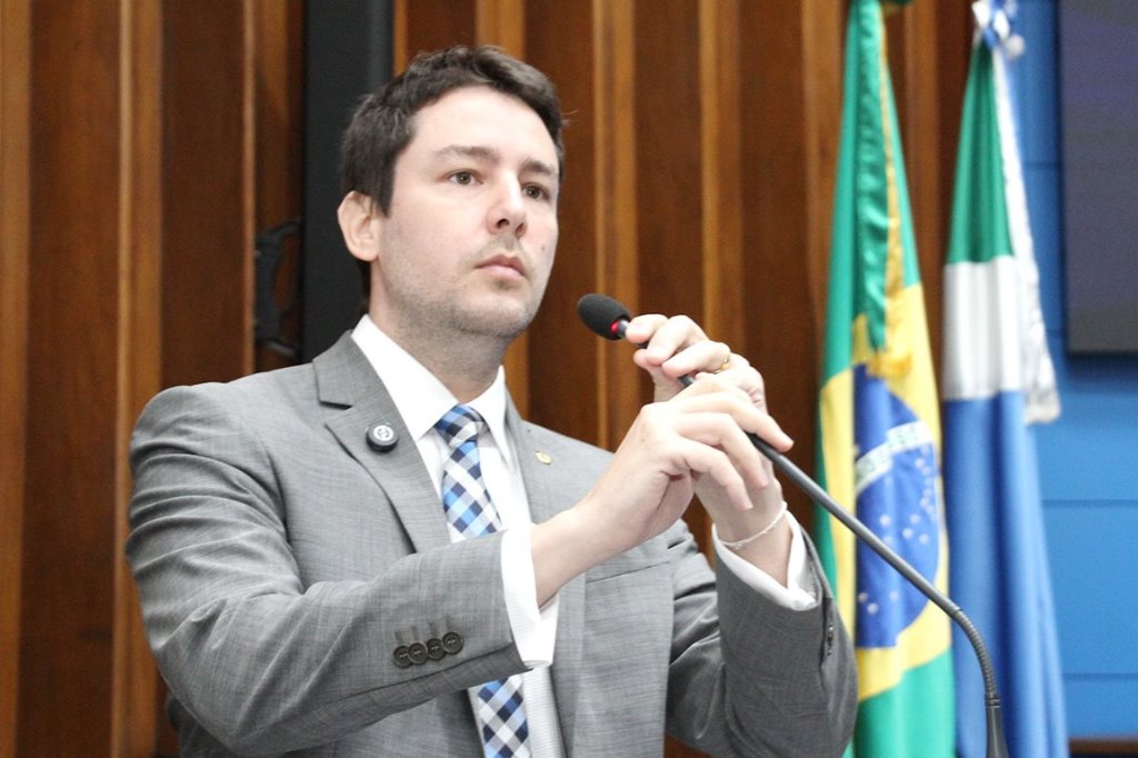 Imagem: João Henrique utilizou do expediente da tribuna para informar sobre a Assembleia Geral da Cassems