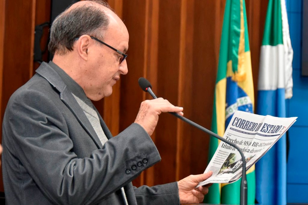 Imagem: Deputado Junior Mochi citou reportagem com levantamento divulgado pela PRF