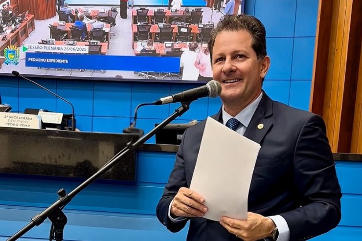 Imagem: Deputado Renato Câmara reforça, em indicação ao Governo do Estado, a importância da MS-473 para o escoamento da produção agropecuária e o tráfego diário entre Nova Andradina e Taquarussu.