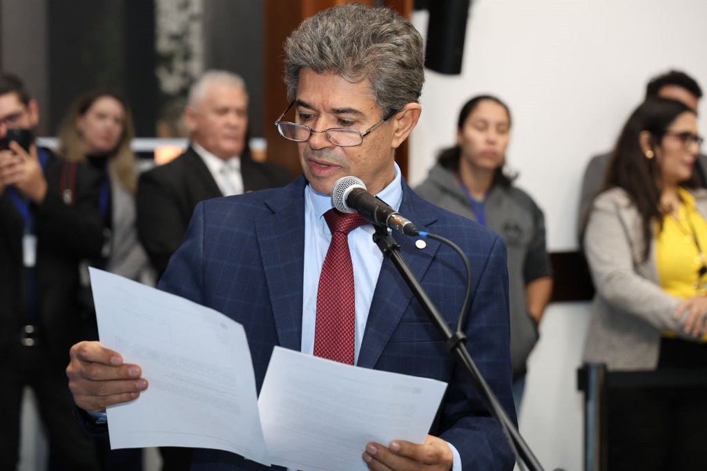 Imagem: Professor Rinaldo Modesto é o coordenador da Frente Parlamentar em Defesa do Cooperativismo 