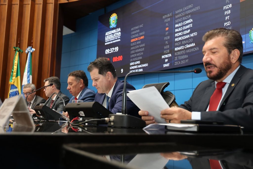 Imagem: Os deputados estaduais aprovaram quatro projetos durante a Ordem do Dia 