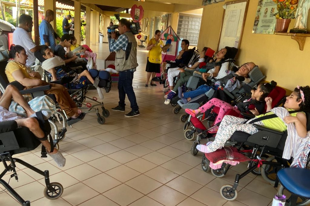 Imagem: Cotolengo Sul-Mato-Grossense, criado há quase 30 anos, atende 650 pessoas com deficiência física e intelectual