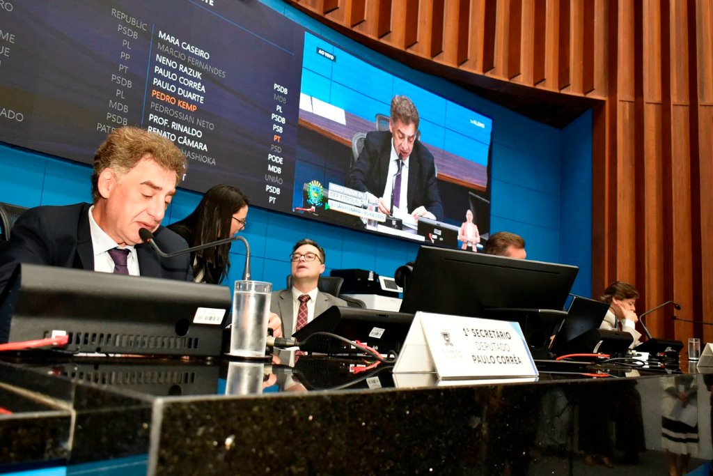 Imagem: A sessão é transmitida ao vivo pelos canais de comunicação da Casa de Leis e pode ser acompanhada presencialmente