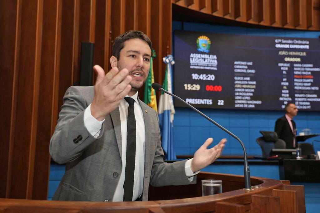 Imagem: João Henrique falou sobre o assunto na tribuna da ALEMS durante a sessão ordinária desta quinta-feira