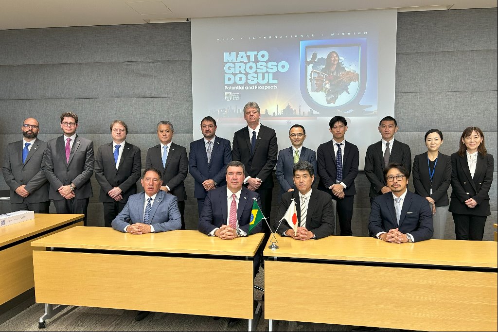 Imagem: Presidente da ALEMS, deputado Gerson Claro, integrou a comitiva da Missão Ásia, que reforçou as relações entre MS e o Japão