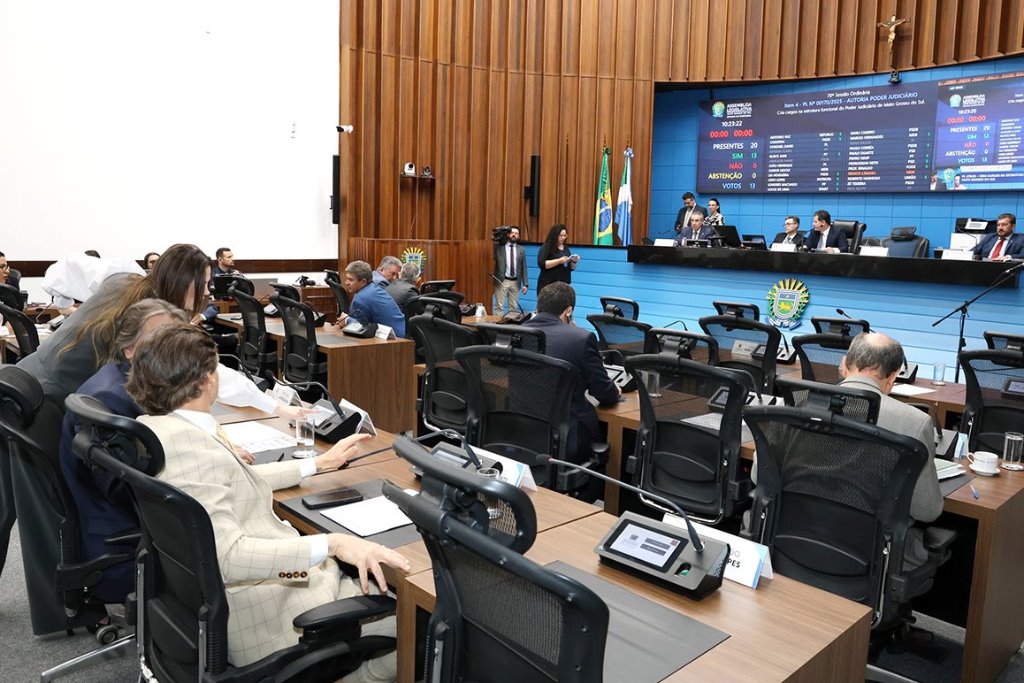 Imagem: Sessões são transmitidas ao vivo pelos canais oficiais da ALEMS