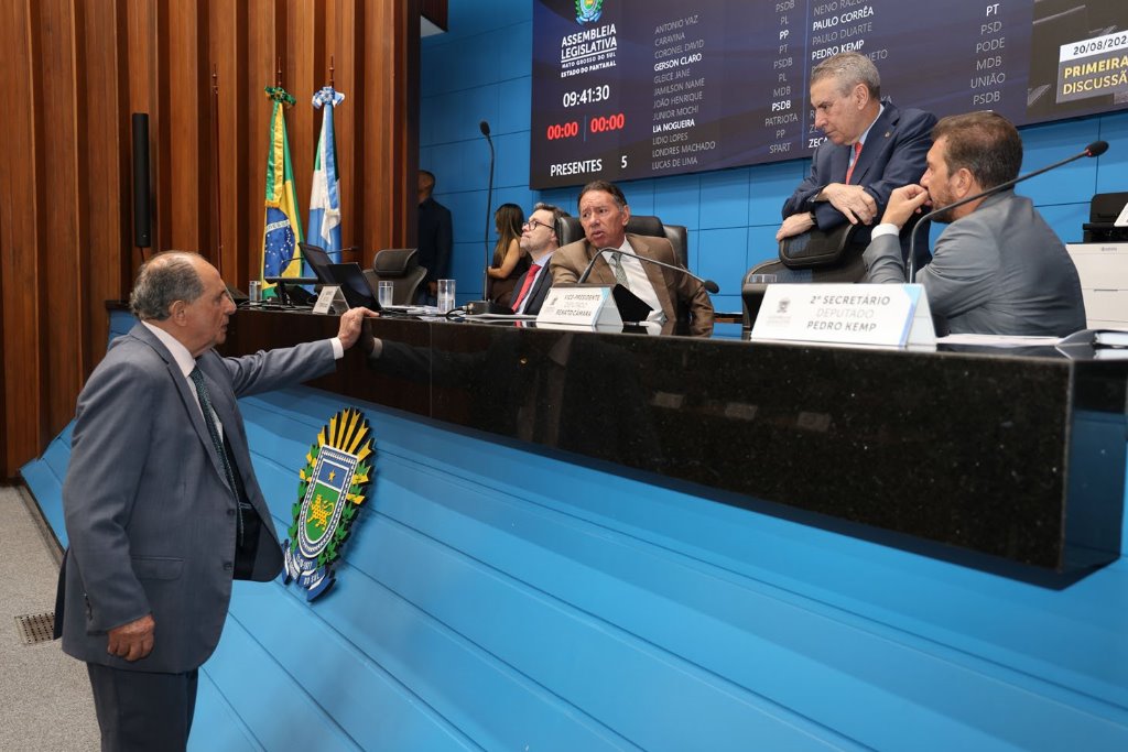 Imagem: Sessões são transmitidas ao vivo pelos canais oficiais da ALEMS