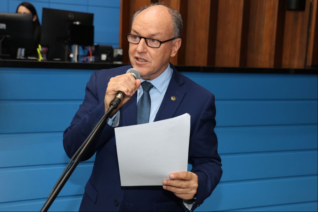 Imagem: Propositor da sessão solene, deputado Junior Mochi também é autor da Resolução que cria a "Comenda Jô Clemente”