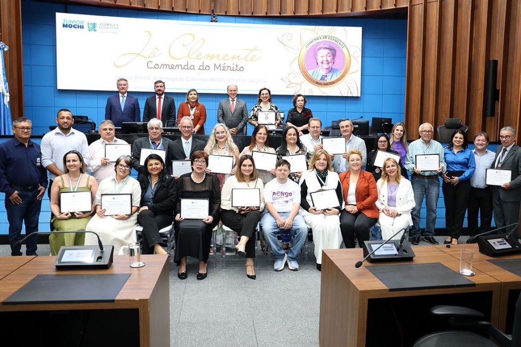 Imagem: Pessoas e entidades que atuam na defesa e promoção de direitos de pessoas com deficiência foram homenageadas na solenidade