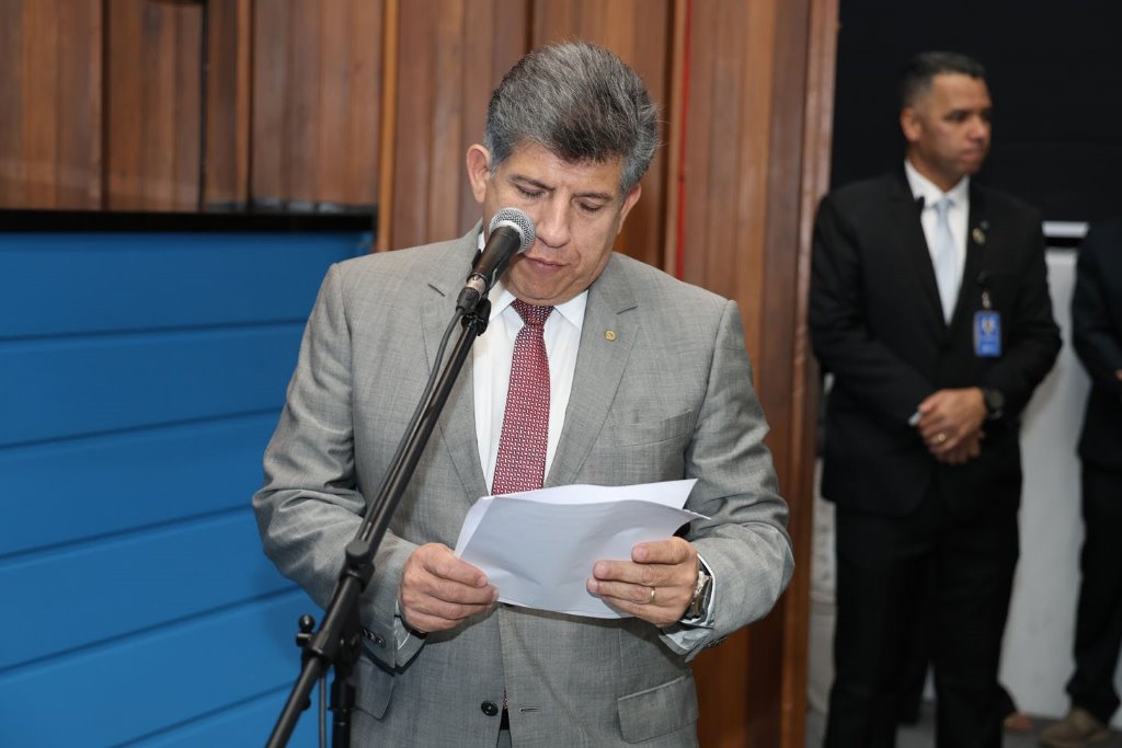 Imagem: Deputado Lidio Lopes apresentou o projeto de lei na sessão plenária da ALEMS nesta quarta-feira