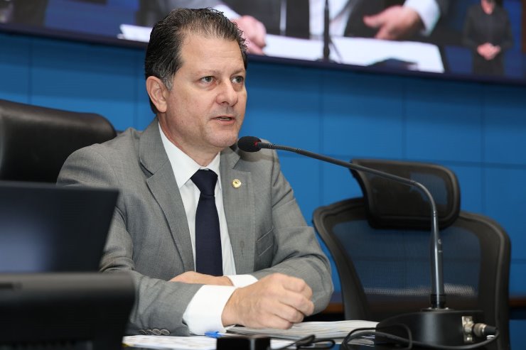 Imagem: O deputado reforçou que a descentralização dos serviços da Polícia Científica amplia a eficiência do atendimento e beneficia não apenas Sidrolândia, mas também os municípios vizinhos que dependem desse suporte.