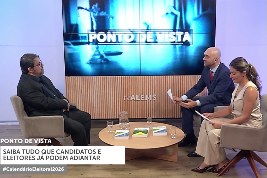 Imagem: O secretário judiciário do TRE-MS, Marcos Rafael, detalhou os procedimentos para regularizar a situação de eleitores e futuros candidatos