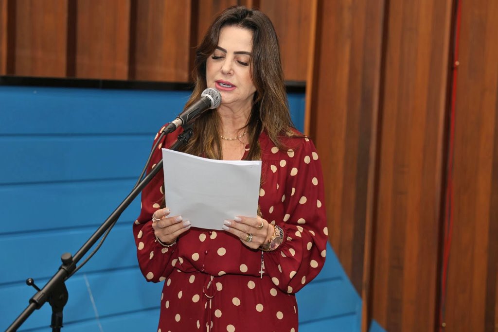 Imagem: Deputada Mara Caseiro apresentou o projeto na manhã desta terça-feira durante a sessão plenária