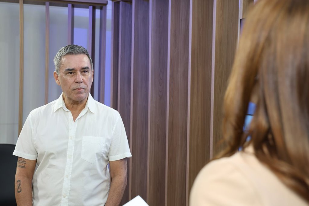 Imagem: Pedro Ortale foi o convidado desta edição do Jornal Parlamentar da ALEMS