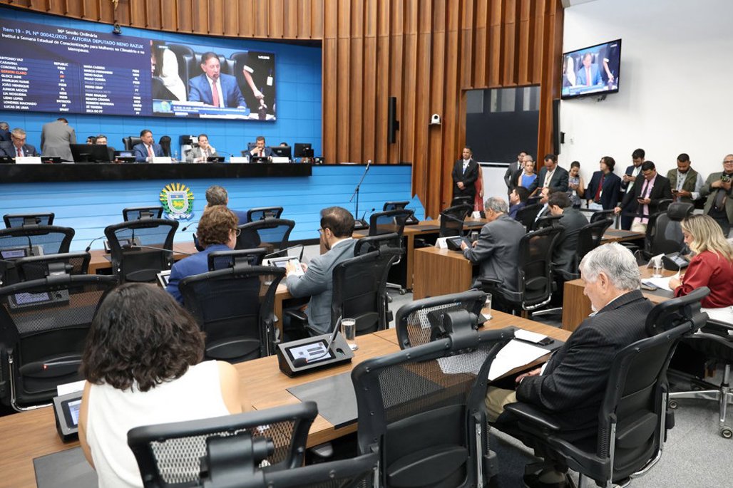 Imagem: As sessões plenárias podem ser acompanhadas presencialmente ou pela transmissão ao vivo dos canais oficiais de comunicação da Casa de Leis