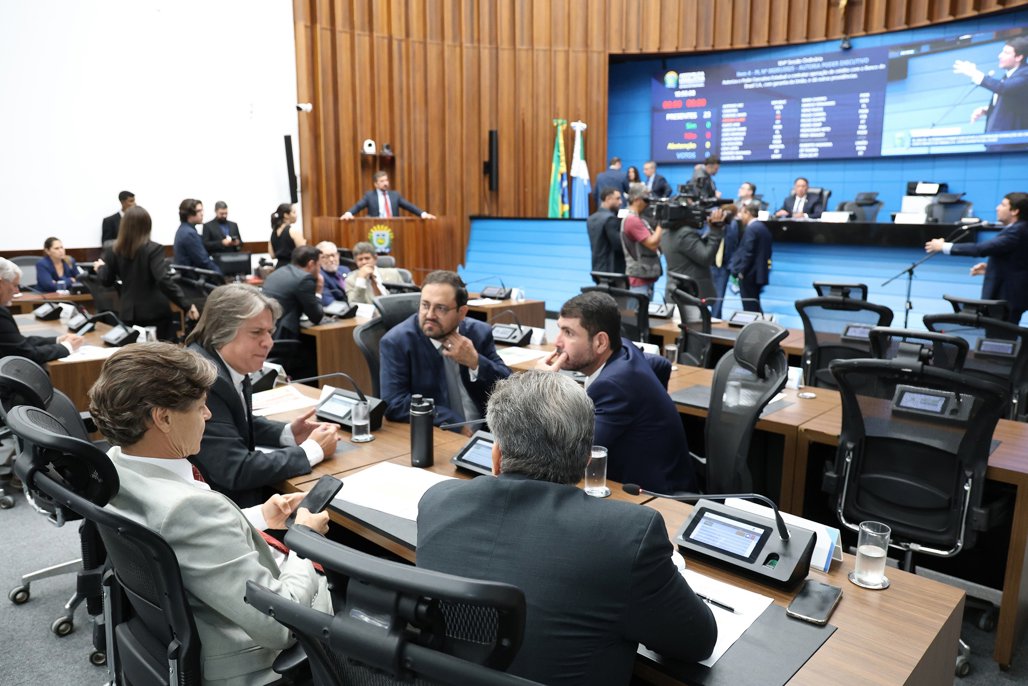 Imagem: Sessão plenária na ALEMS tem início às 9h e pode ser acompanhada presencialmente ou pelos canais da Casa de Leis
