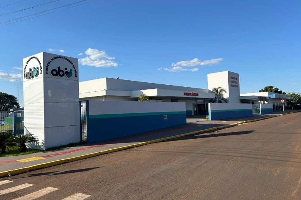 Imagem: Hospital Soriano Corrêa da Silva, em Maracaju