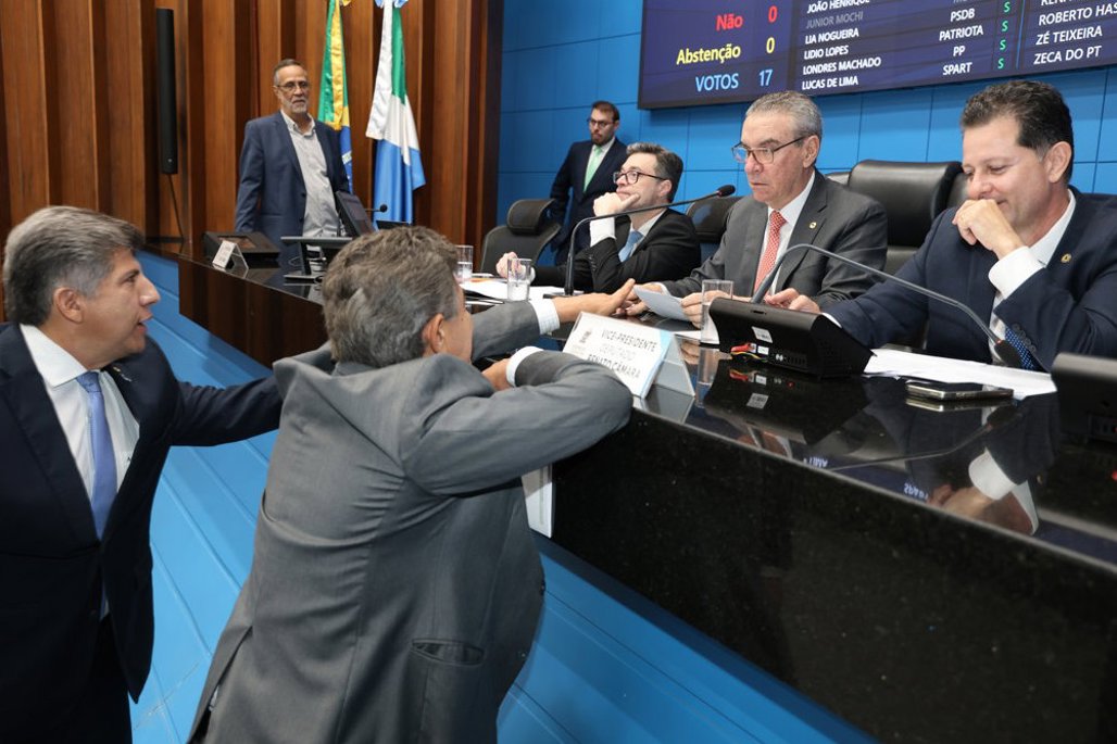 Imagem: Deputados da ALEMS aprovaram quatro matérias durante a Ordem do Dia desta quarta-feira