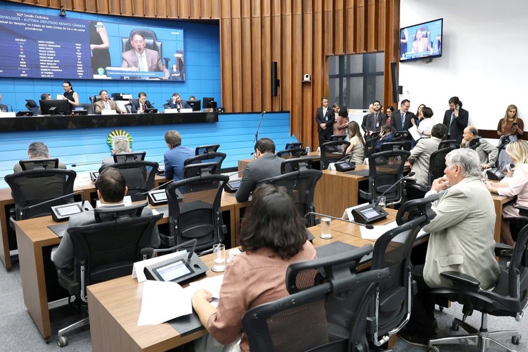 Imagem: Deputados estaduais analisarão o projeto durante sessão plenária da Assembleia Legislativa de Mato Grosso do Sul