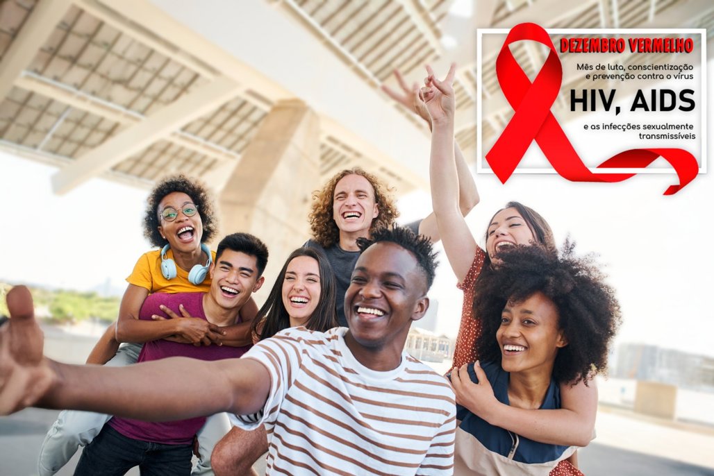 Imagem: O laço vermelho que ilumina o último mês do ano não é apenas símbolo, mas memória e movimento