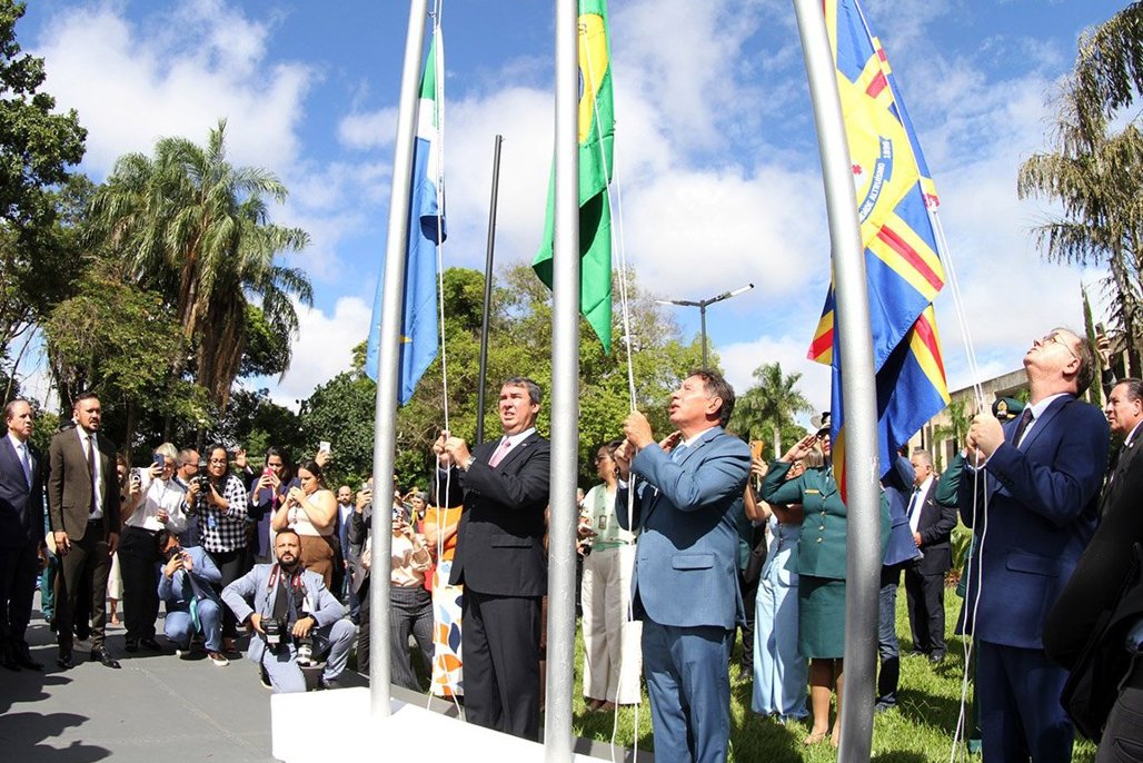 Imagem: A cerimônia serát ransmitida pelos canais oficiais da ALEMS (Foto de 2025, durante abertura do ano legilastivo) 