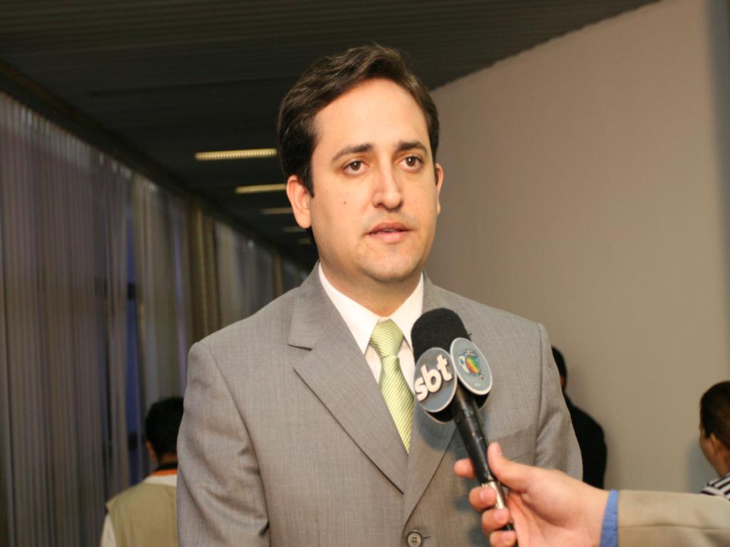 Imagem: Marcio Fernandes durante entrevista