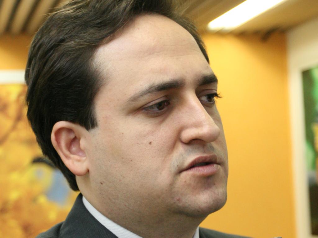 Imagem: Marcio Fernandes durante entrevista