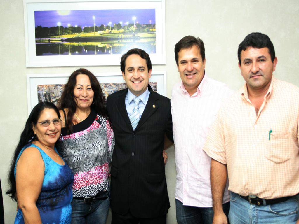 Imagem: Natália, Dolores, Marcio Fernandes, Peres e Apolônio