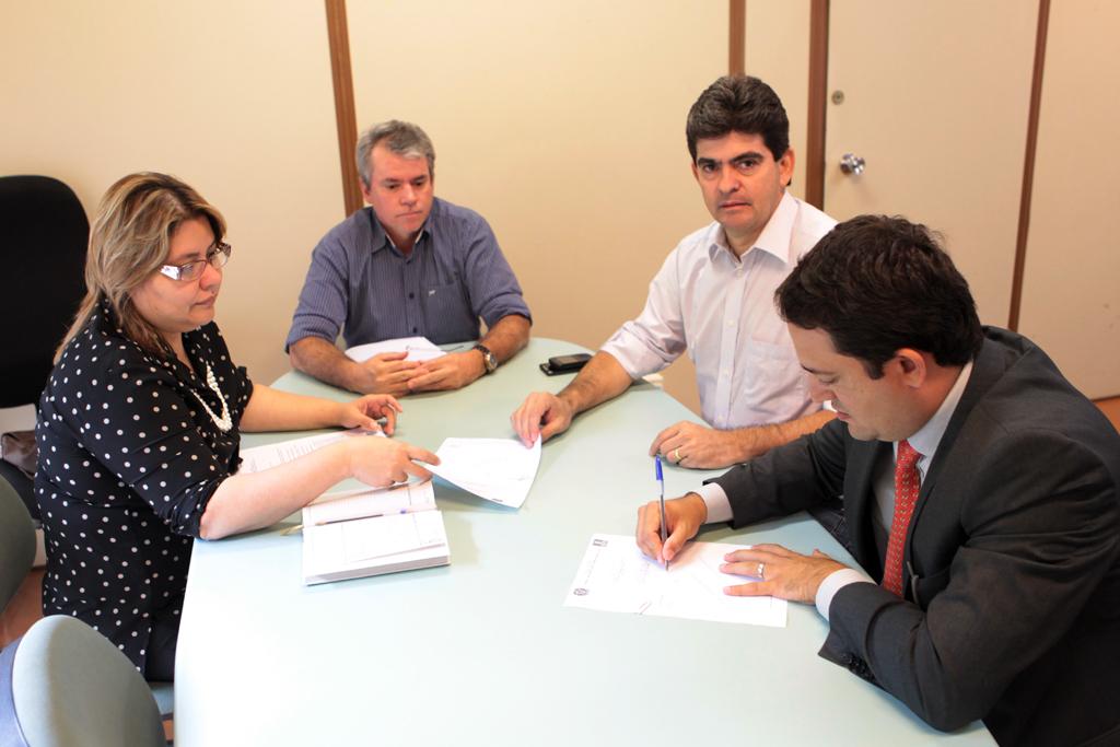 Imagem: Christinne, Aldecir, Marcelo e o deputado