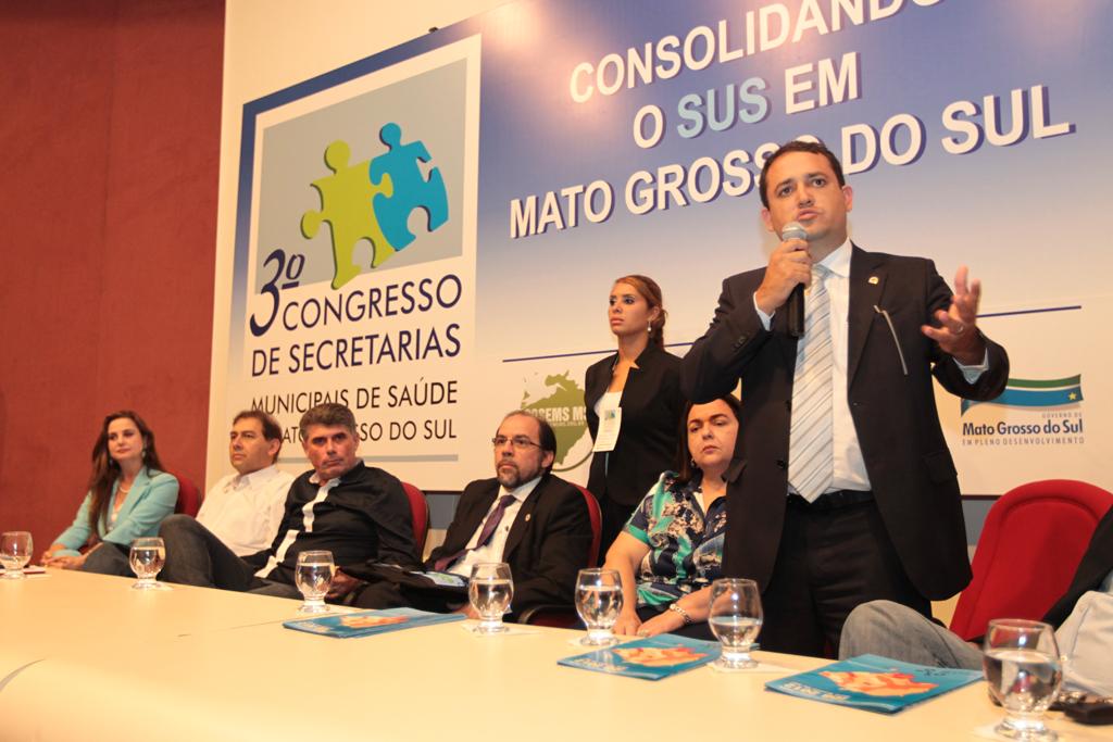 Imagem: Deputado compareceu à abertura do evento