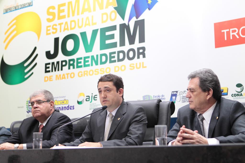 Imagem: Abertura da Semana Estadual do Jovem Empreendedor