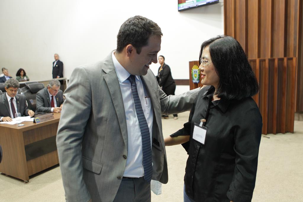 Imagem: Presidente do Conselho Estadual do Banco de Leite Humano agradece apoio do deputado Marcio Fernandes 