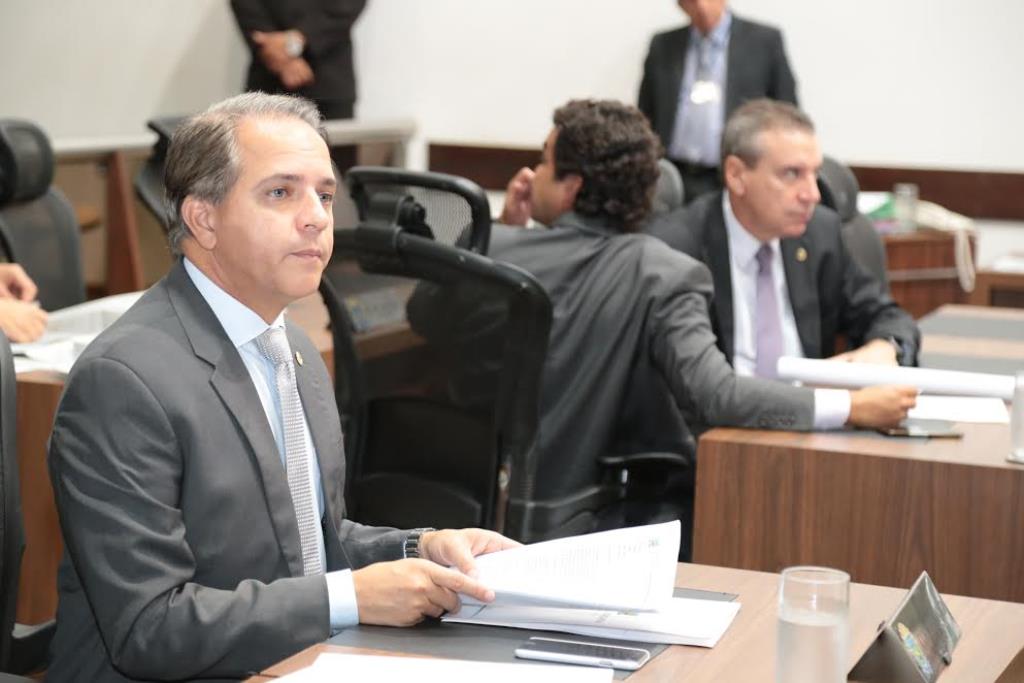 Imagem: Deputado Coronel David durante sessão ordinária desta terça-feira (11)